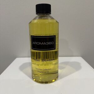Sealed New Aroma 360 Sunny Afternoon Fragrance Oil 16.9 oz / 500ml Vegan CF Rare